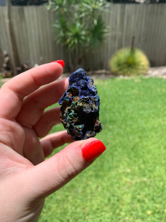 Azurite with Malachite Specimen