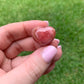 Rhodochrosite Heart