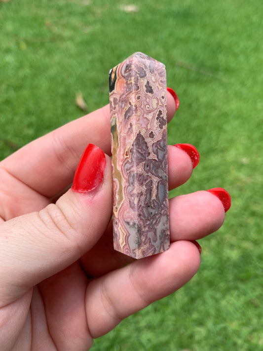 Rhodochrosite Tower #39