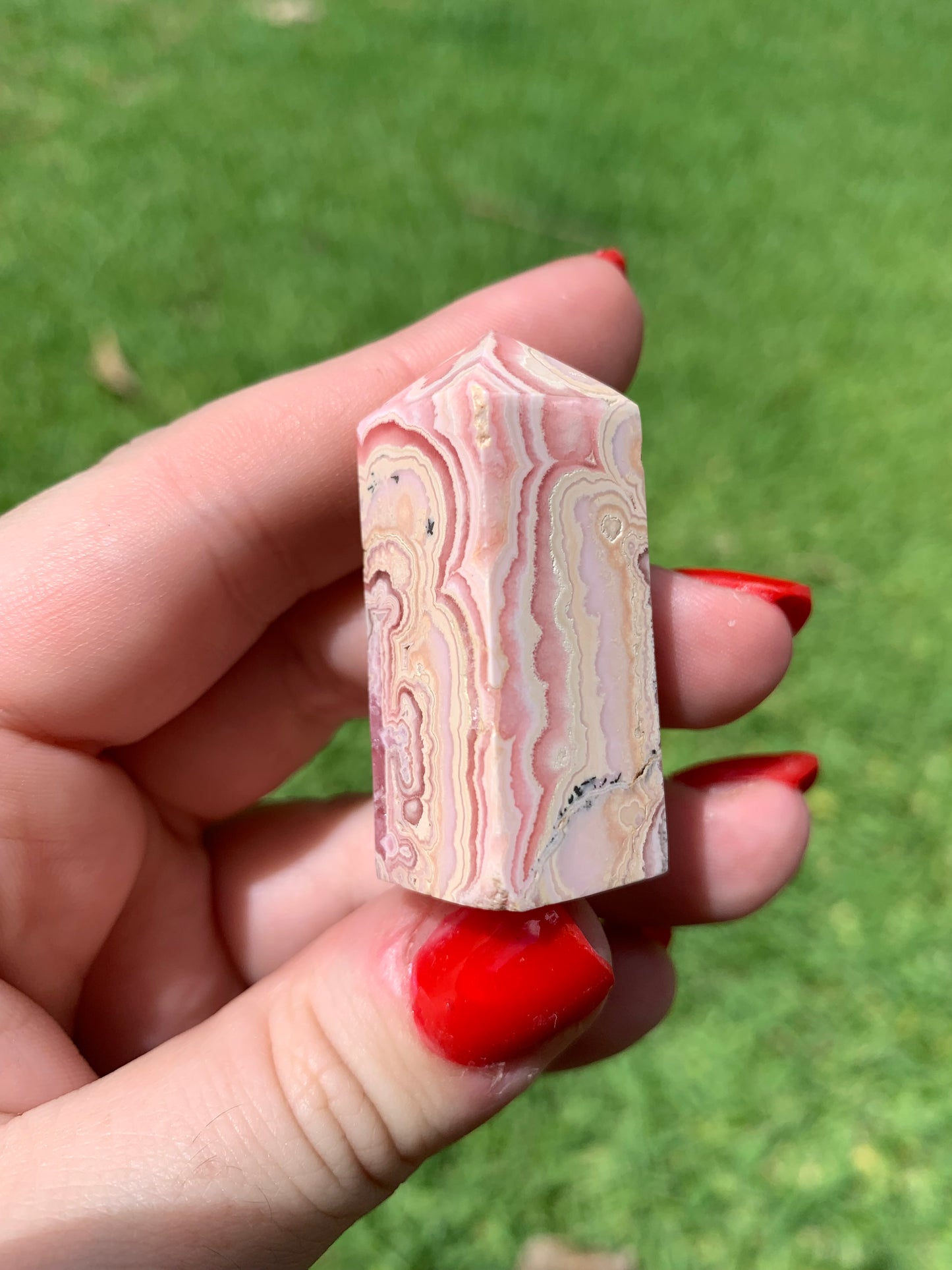 Rhodochrosite Tower #31