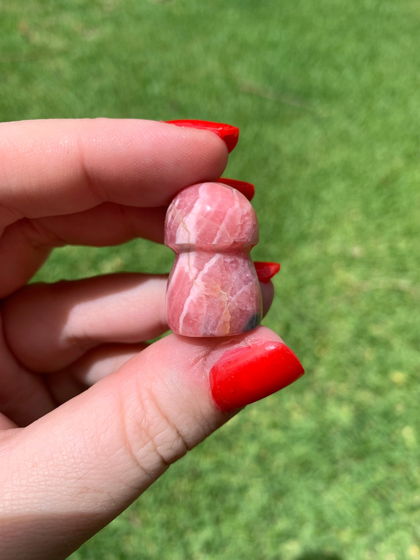 Rhodochrosite Mushroom #5