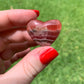 Gel Rhodochrosite Heart #1