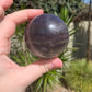 Fluorite with Mica Sphere