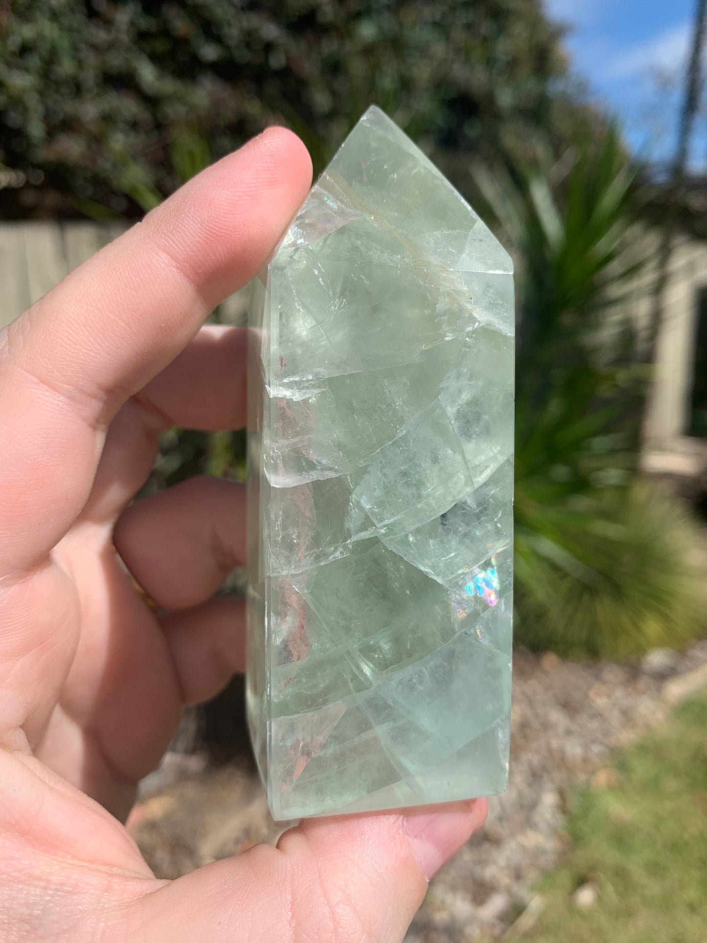 Green Fluorite Tower