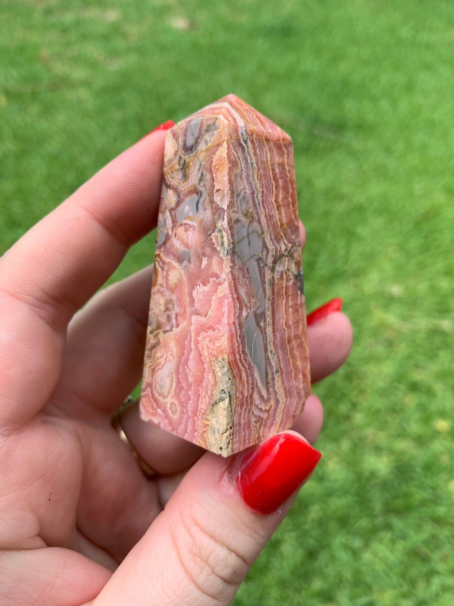 Rhodochrosite Tower #23