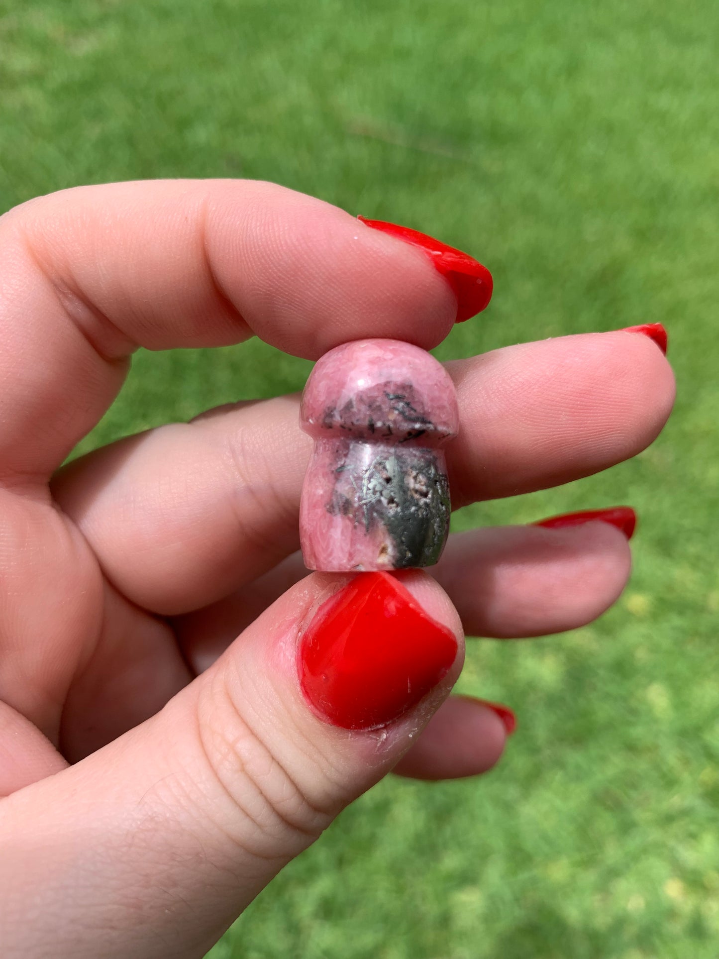 Rhodochrosite Mushroom #1