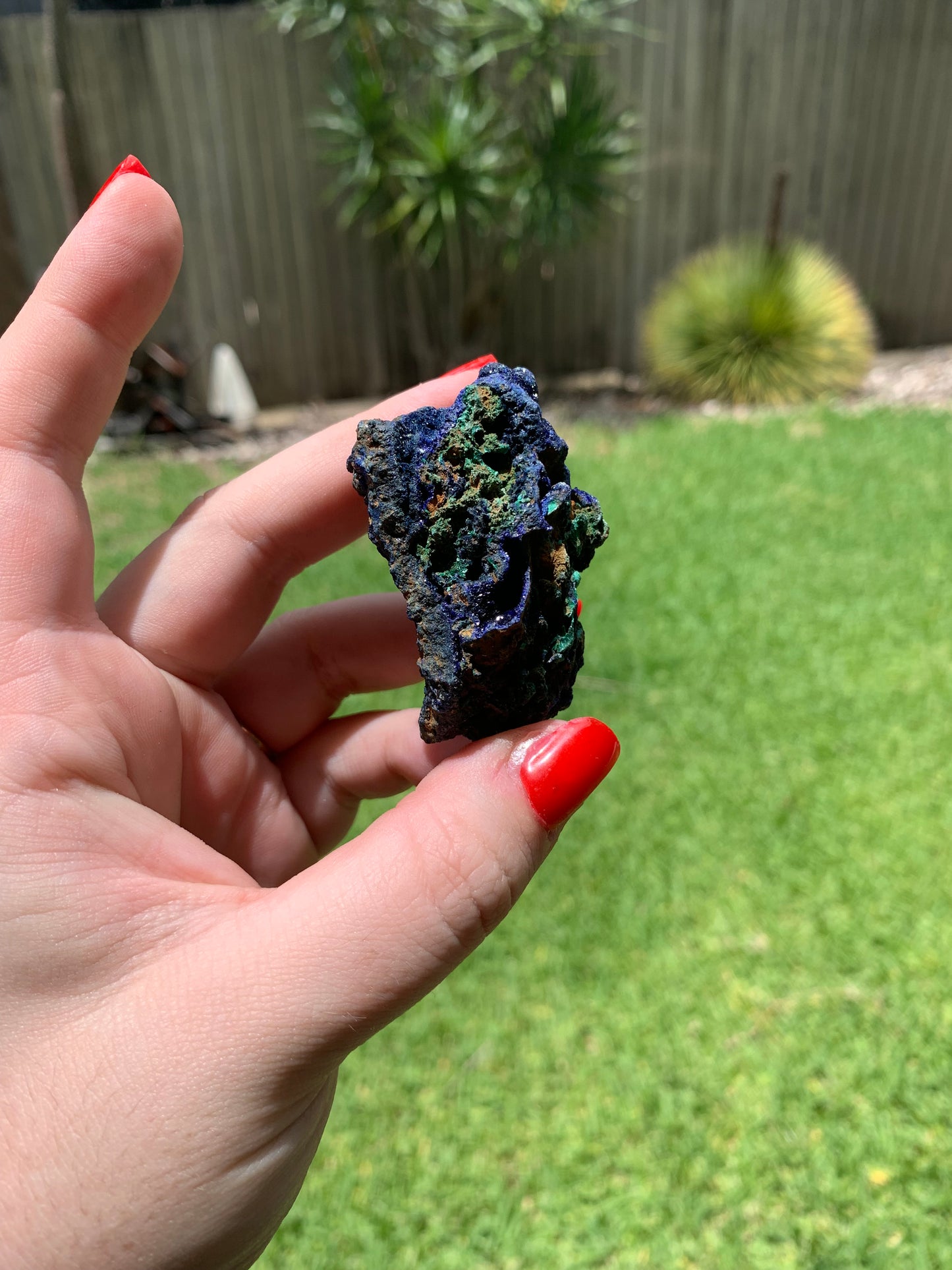 Azurite with Malachite Specimen