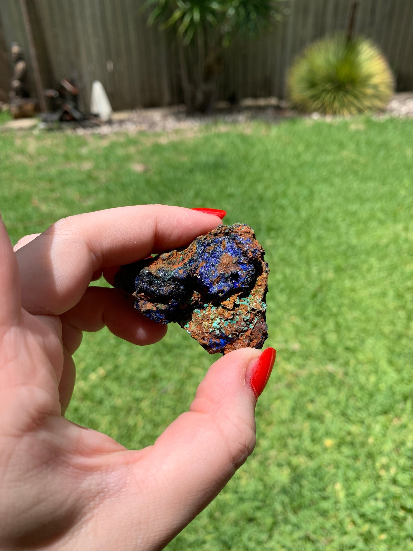 Azurite with Malachite Specimen