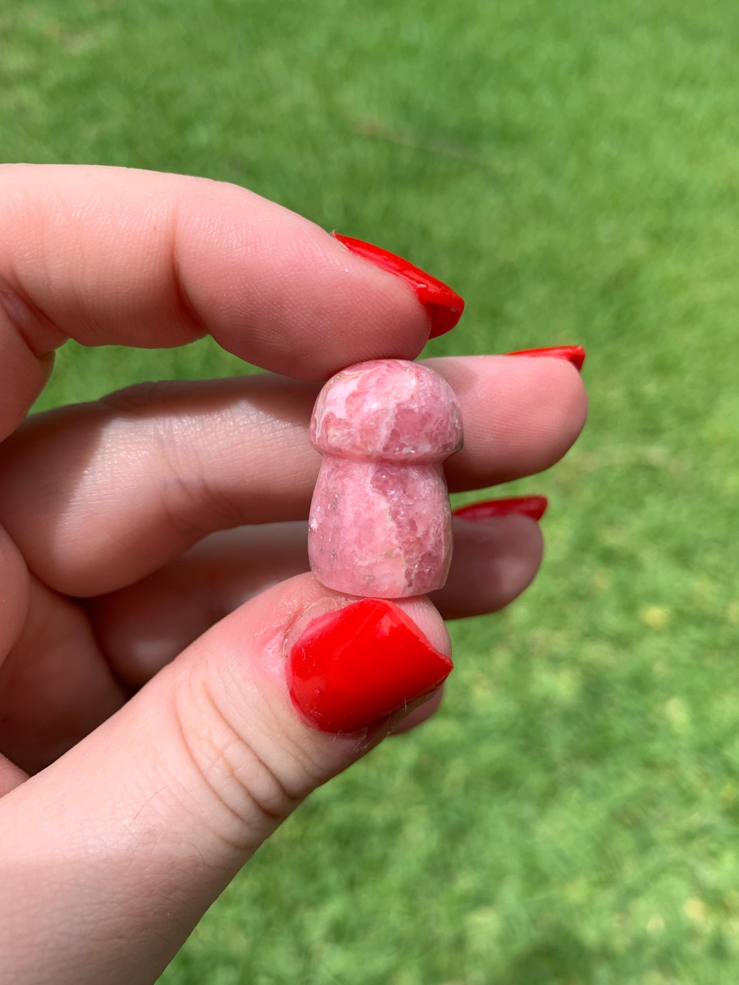 Rhodochrosite Mushroom #1