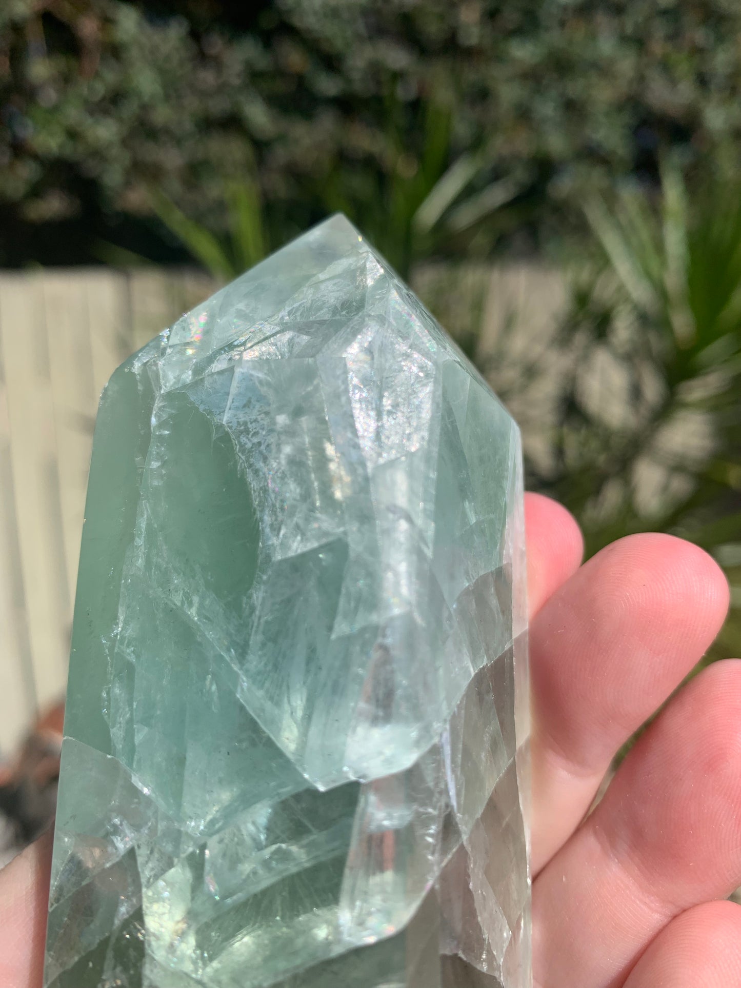 Green Fluorite Tower