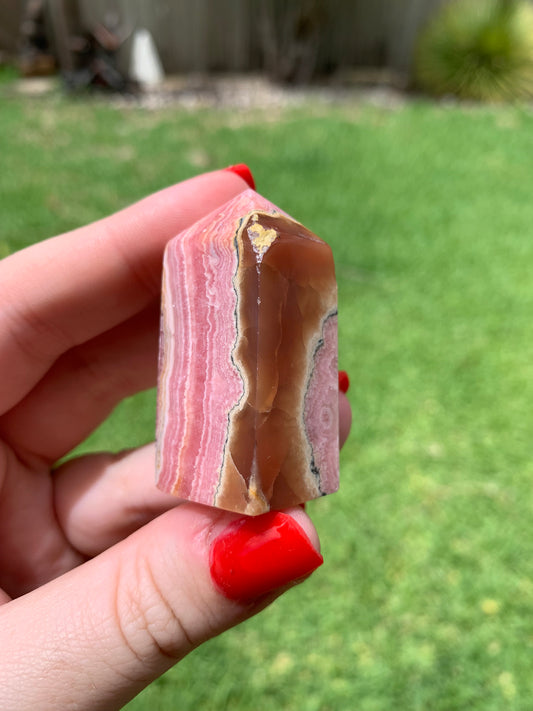 Capillitas Rhodochrosite Tower #18