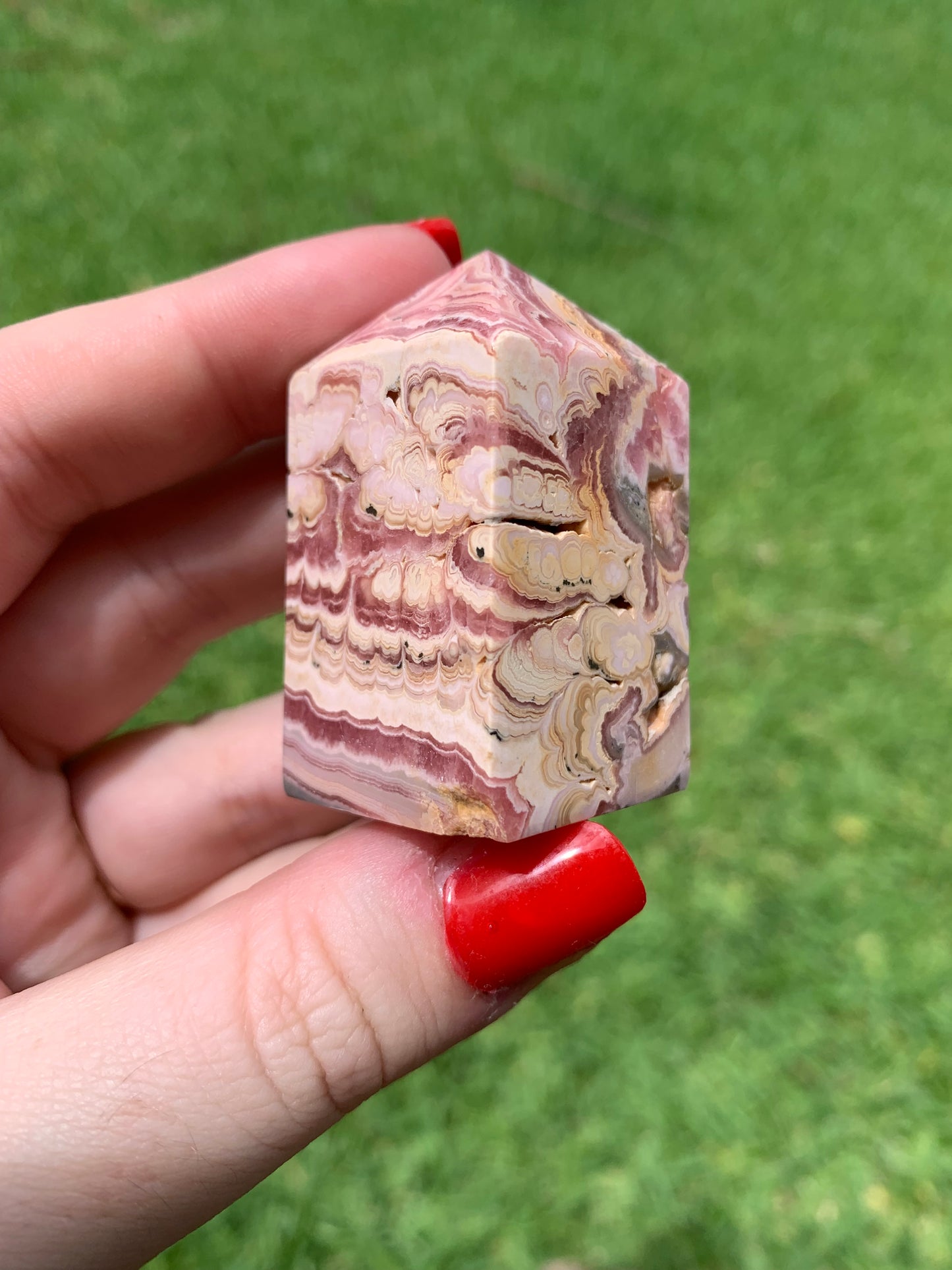 Rhodochrosite Tower #21