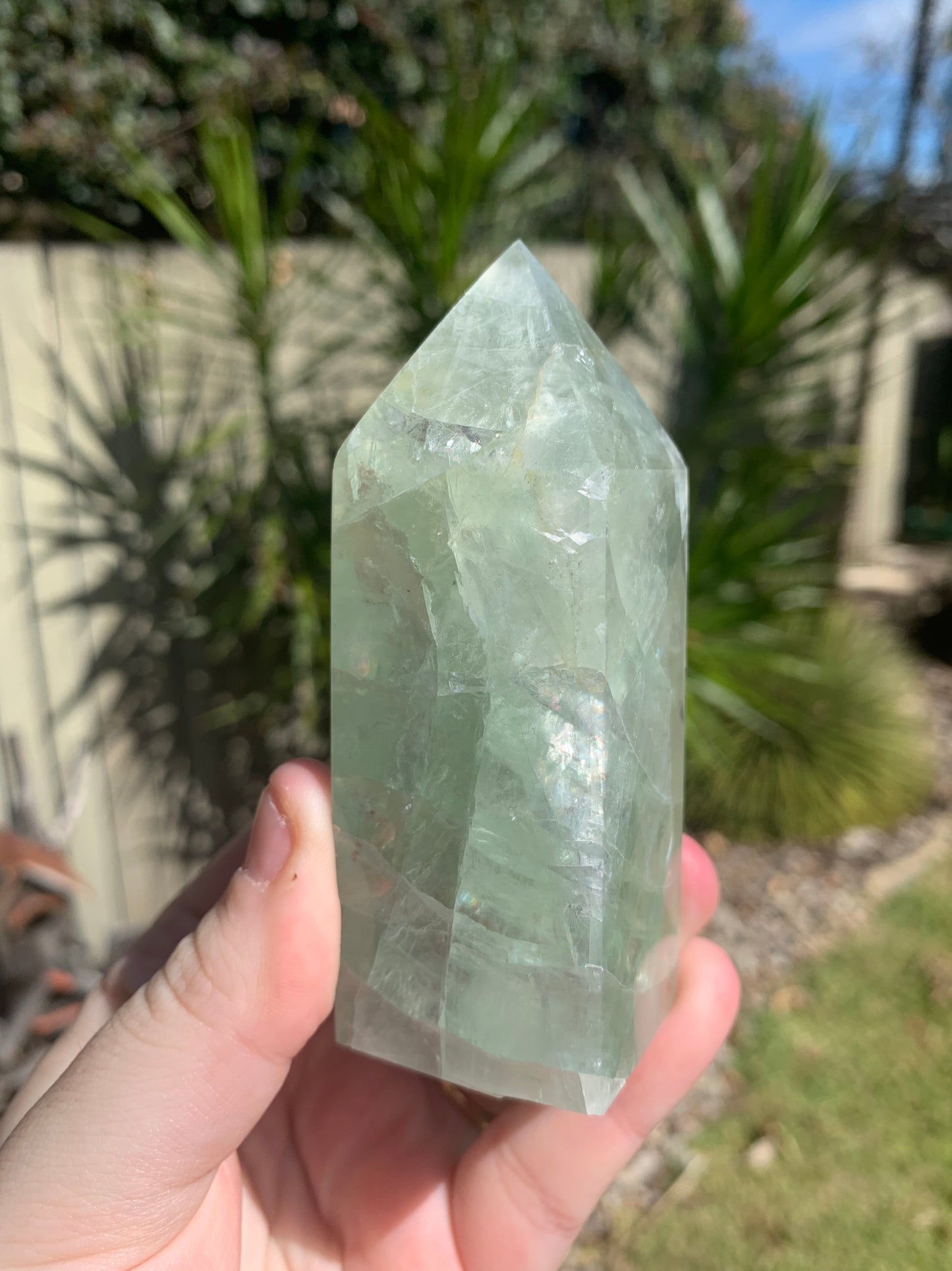 Green Fluorite Tower