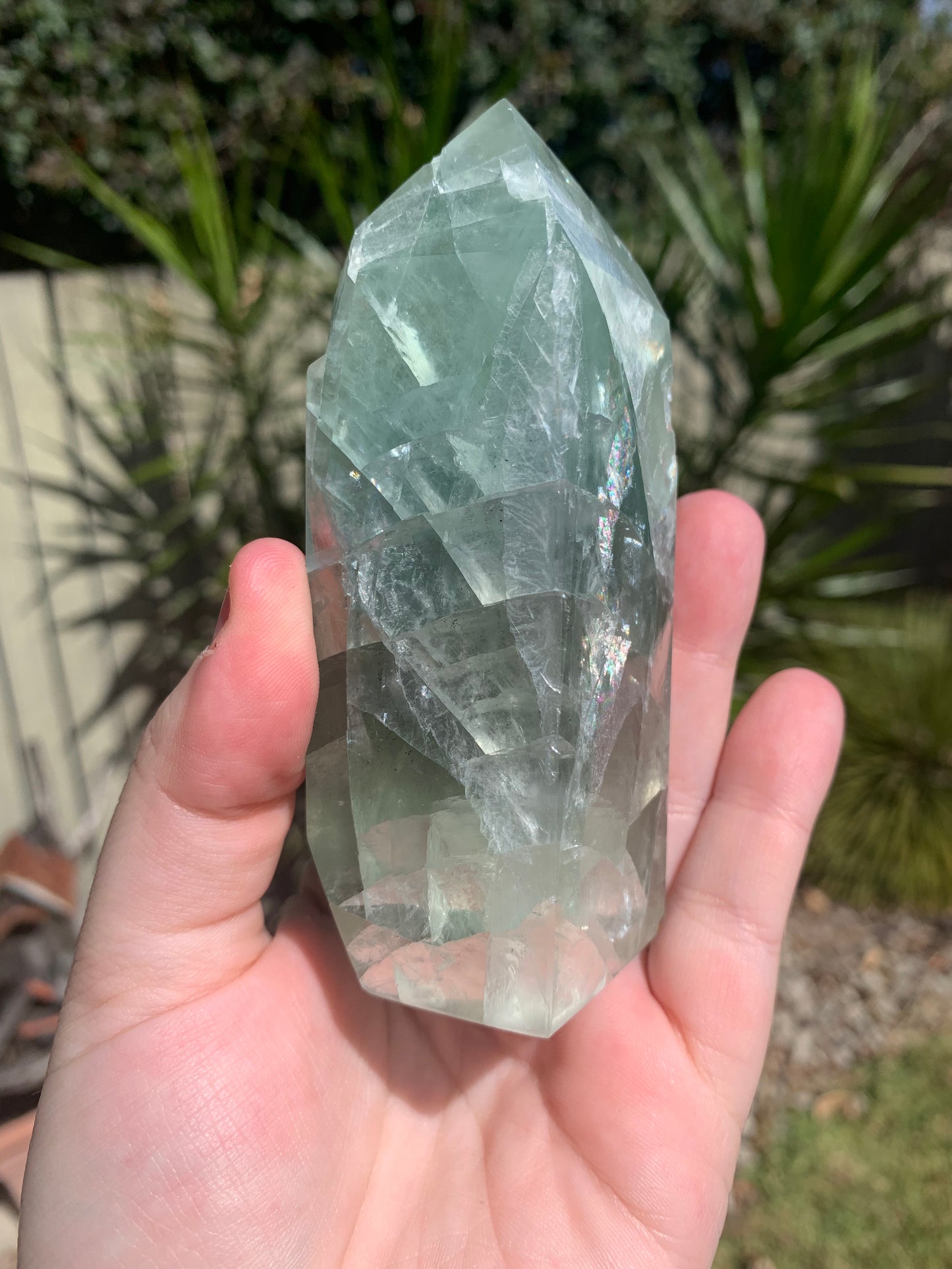 Green Fluorite Tower