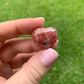 Rhodochrosite Heart