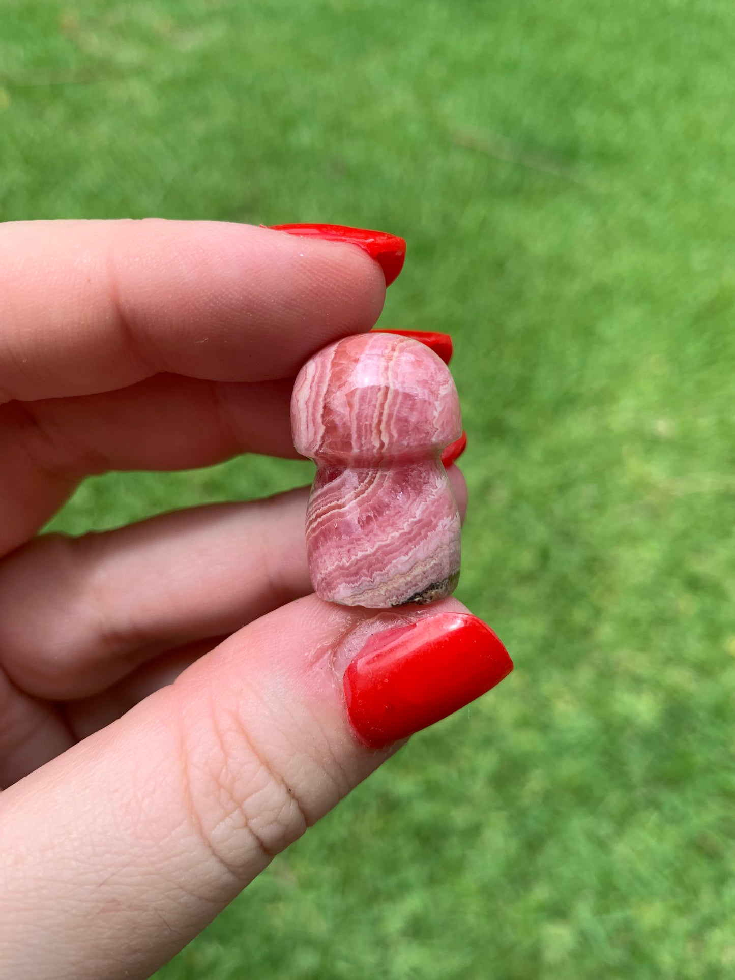 Rhodochrosite Mushroom #4