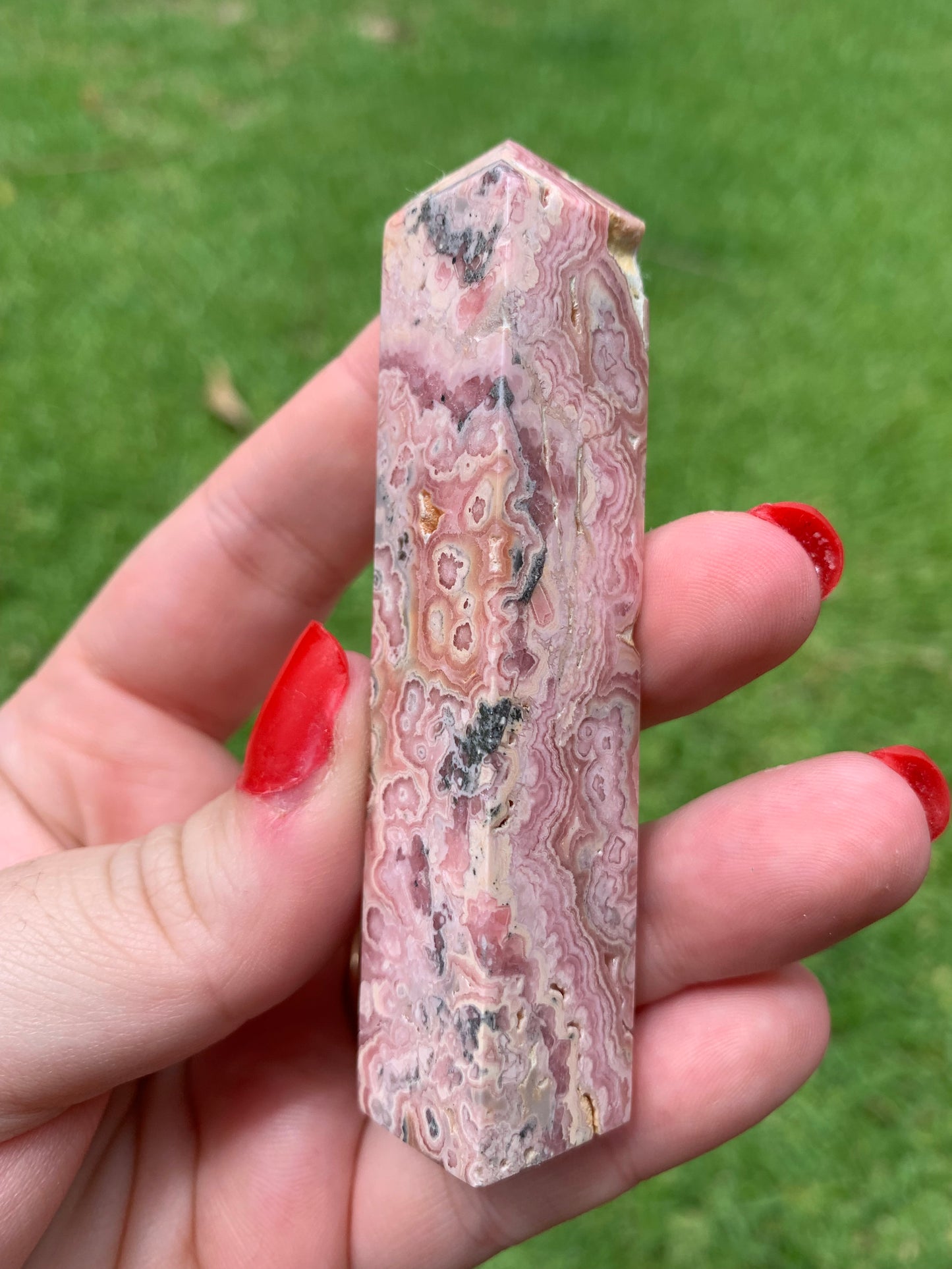 Rhodochrosite Tower #32