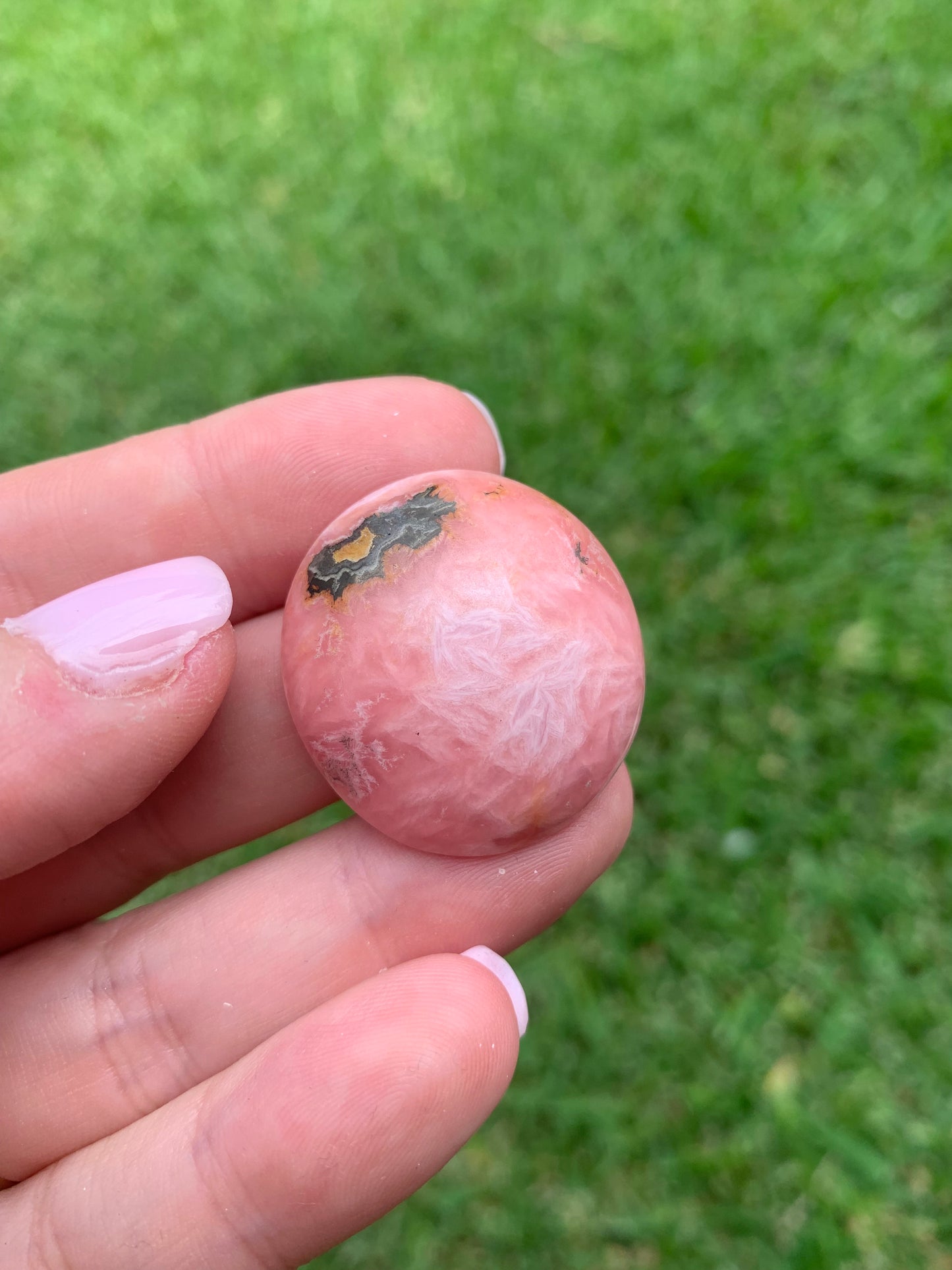 Rhodochrosite Thumbstone