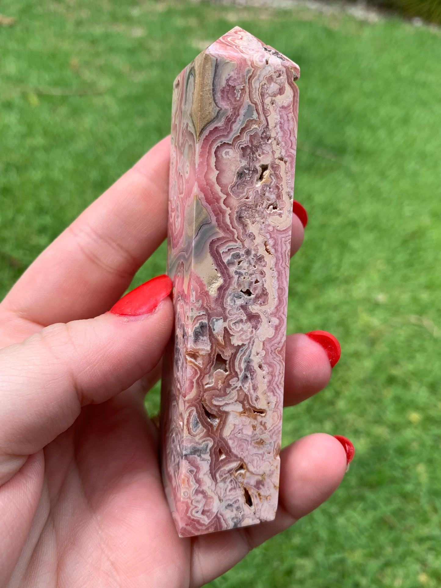 Rhodochrosite Tower #46