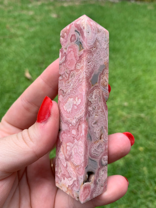 Rhodochrosite Tower #33