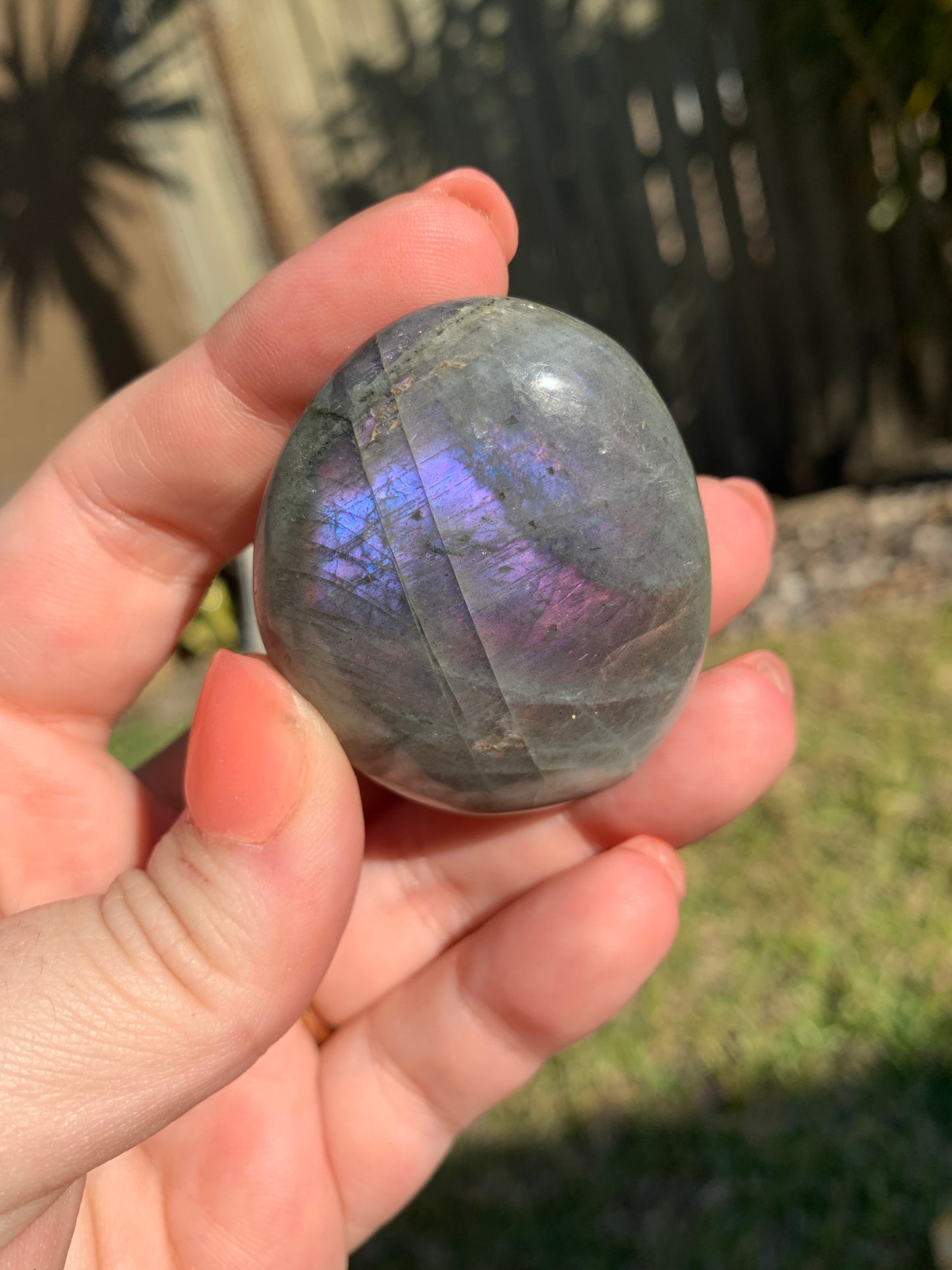 Labradorite Palmstone