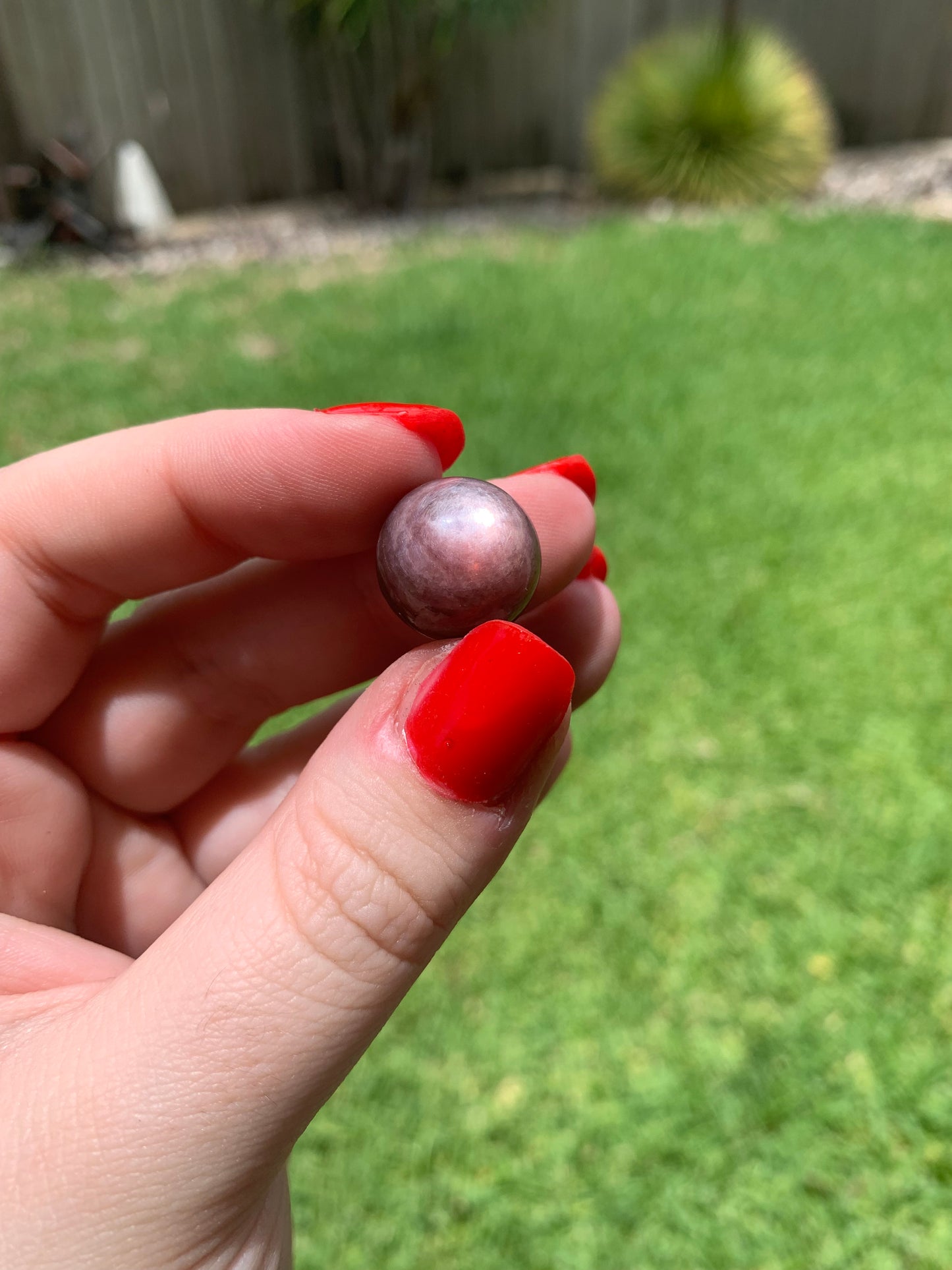 Lepidolite Sphere