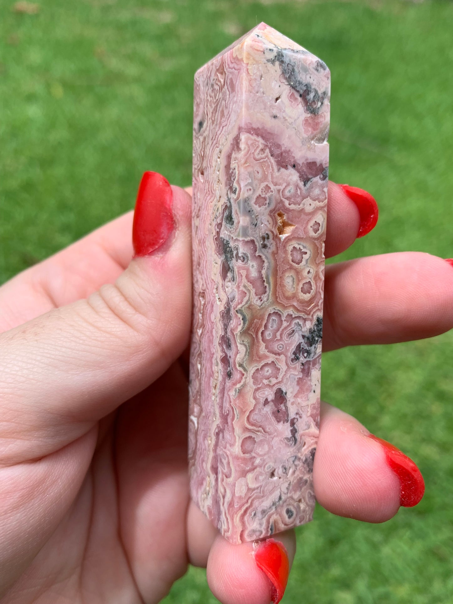 Rhodochrosite Tower #32