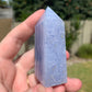 Blue Lace Agate Tower