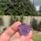 Blue Fluorite Cubic Raw