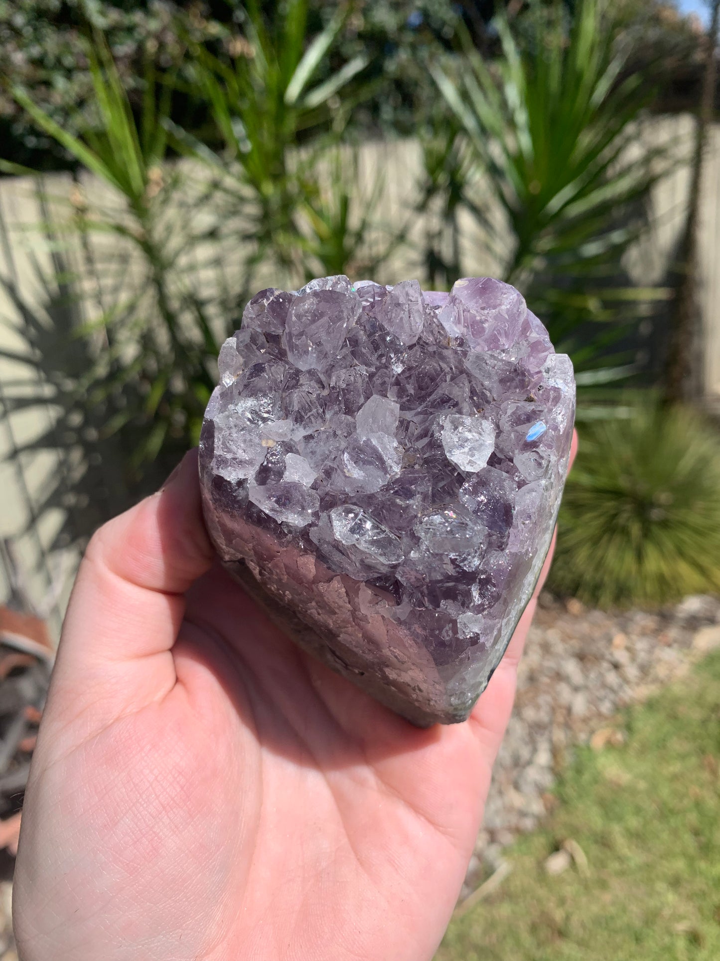 Amethyst Polished Edge Cluster