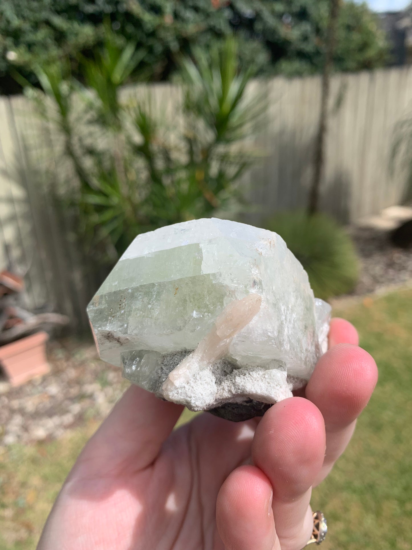 Green Apophyllite Cluster