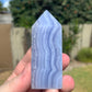 Blue Lace Agate Tower