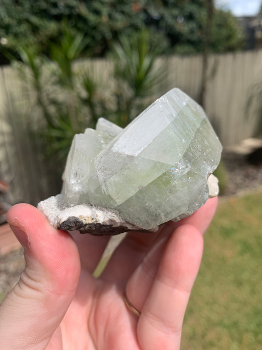 Green Apophyllite Cluster