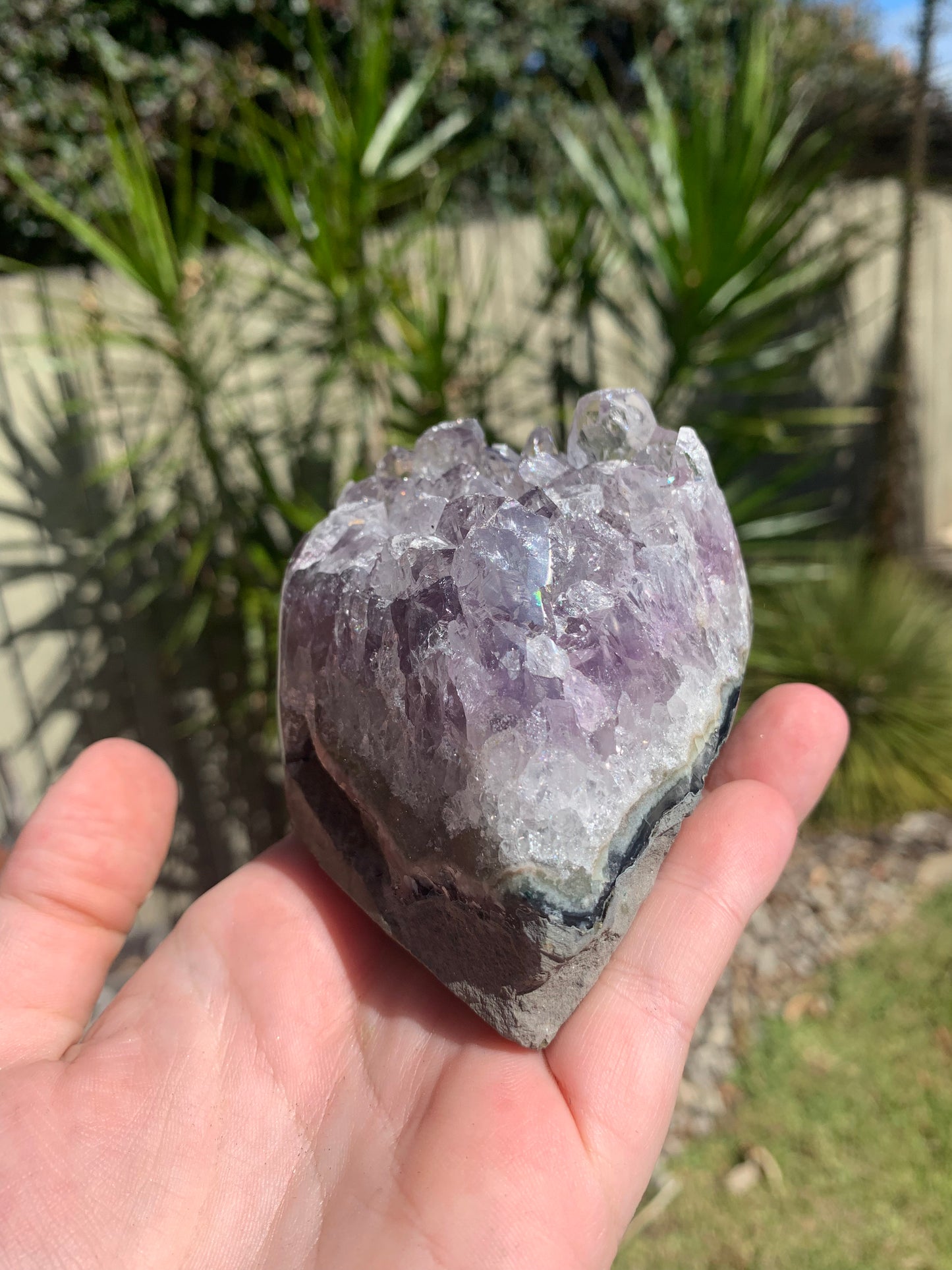 Amethyst Polished Edge Cluster