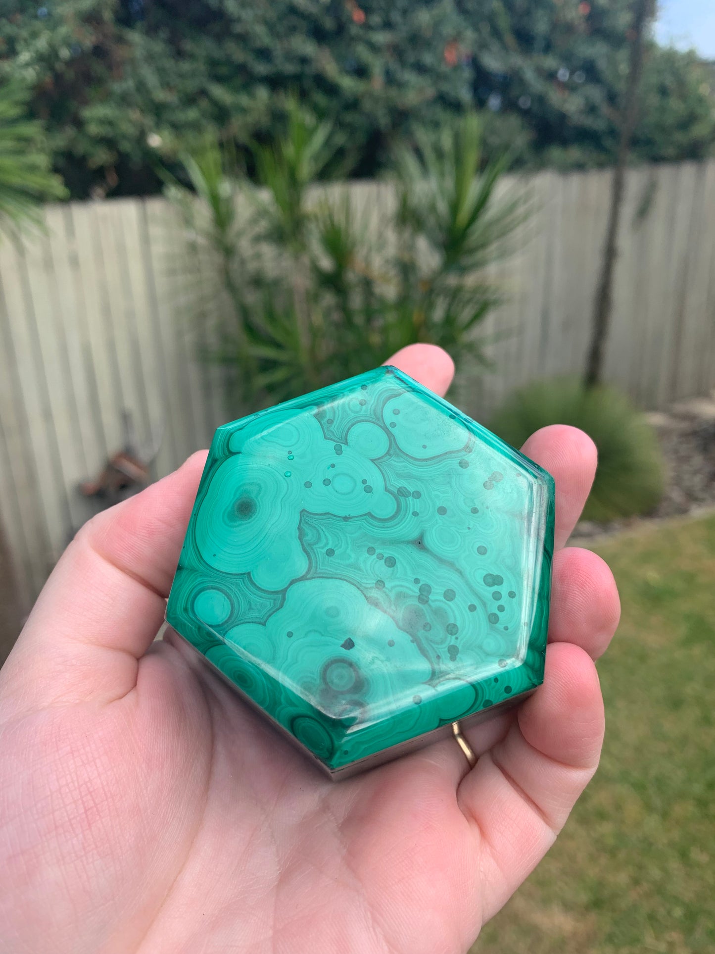 Malachite Jewellery Box