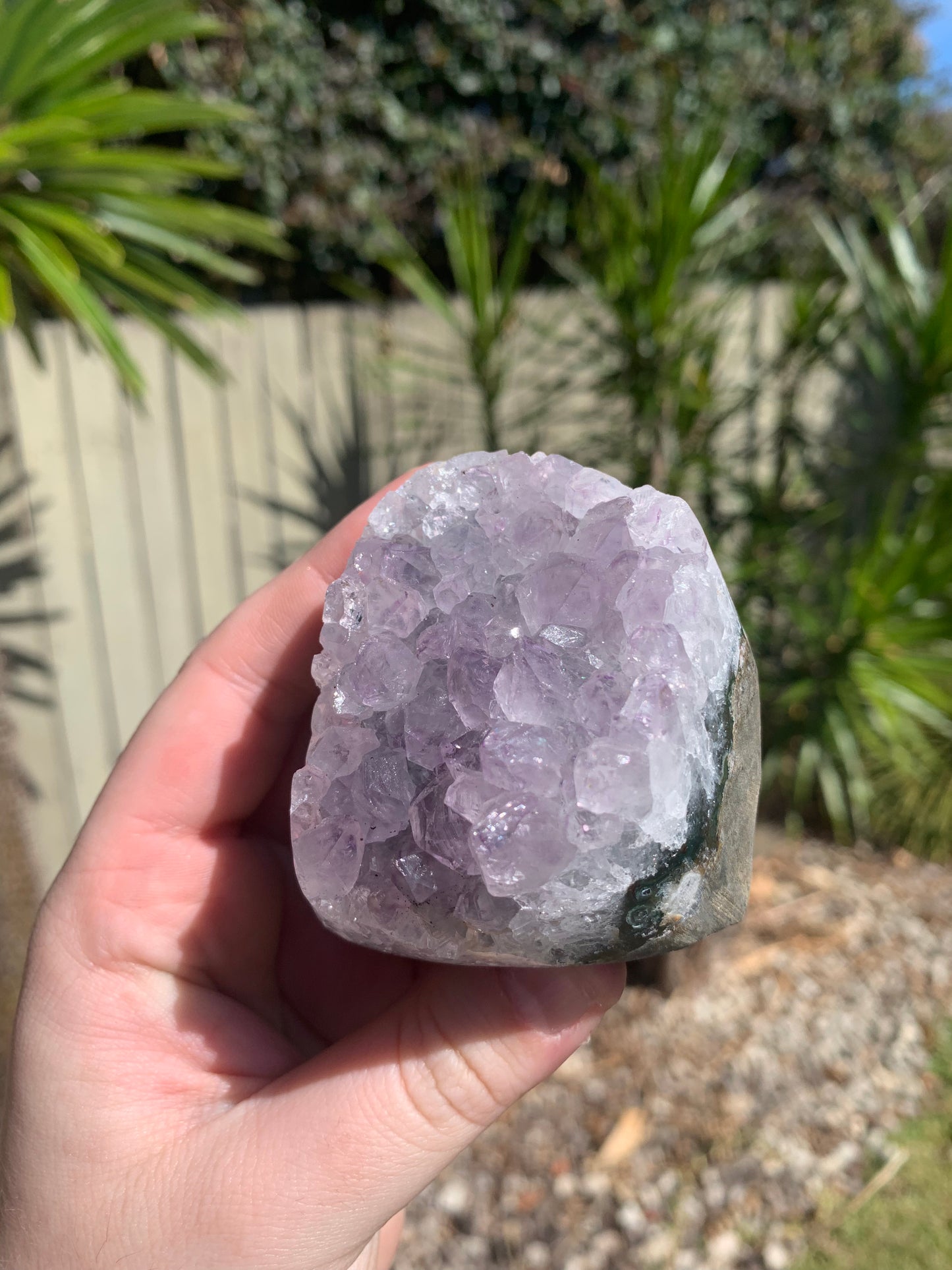 Amethyst Polished Edge Cluster