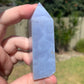 Blue Lace Agate Tower