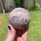 Pink Amethyst Flower Agate Sphere