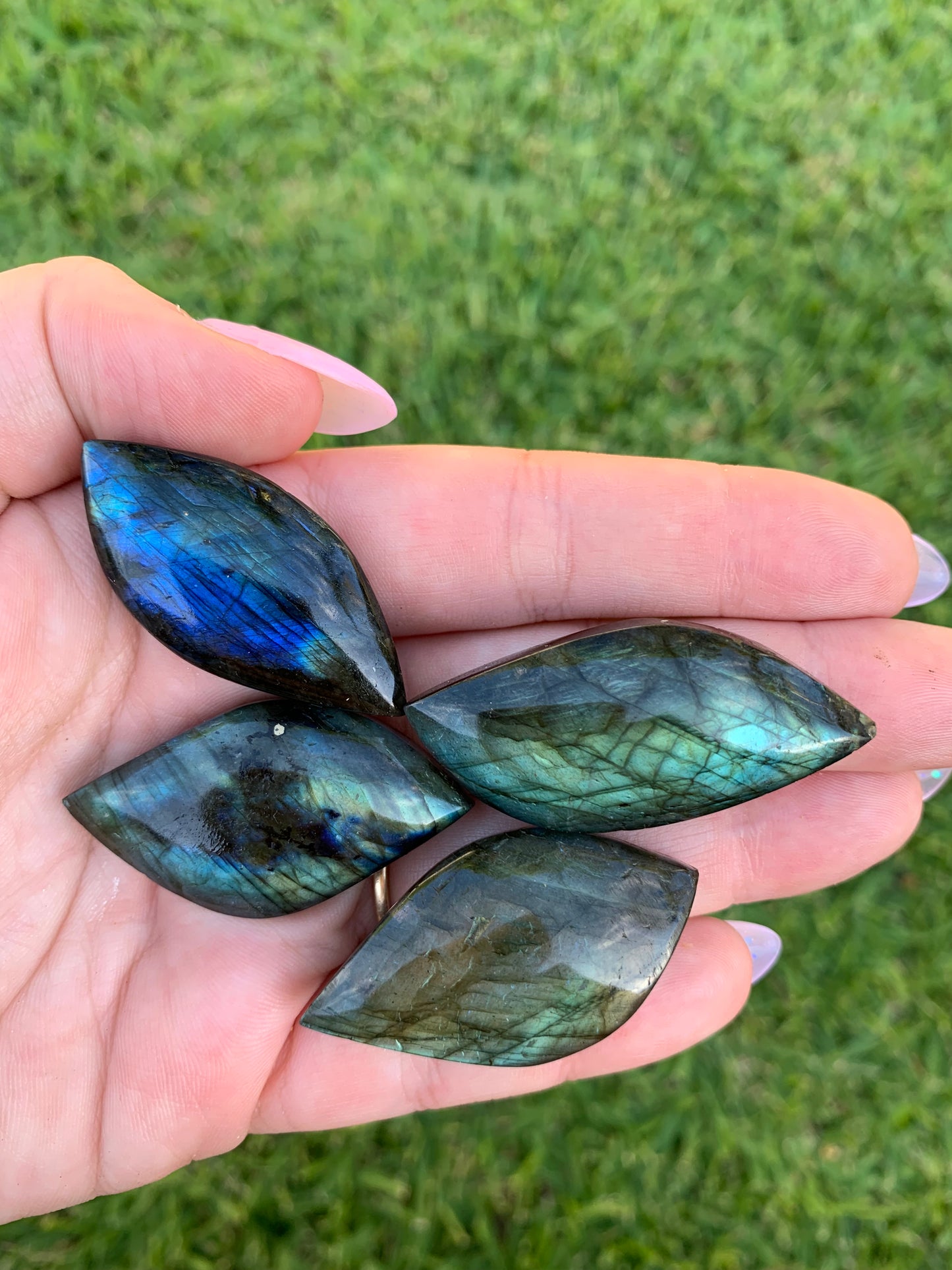 Labradorite Leaf