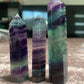 Rainbow Fluorite Point