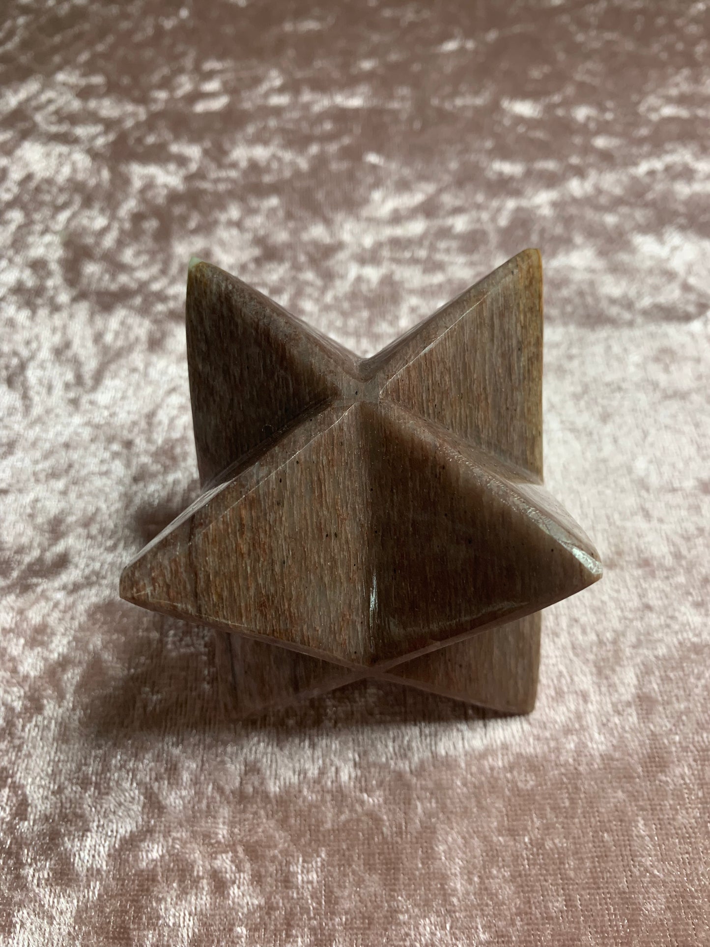 Chocolate Calcite Merkaba