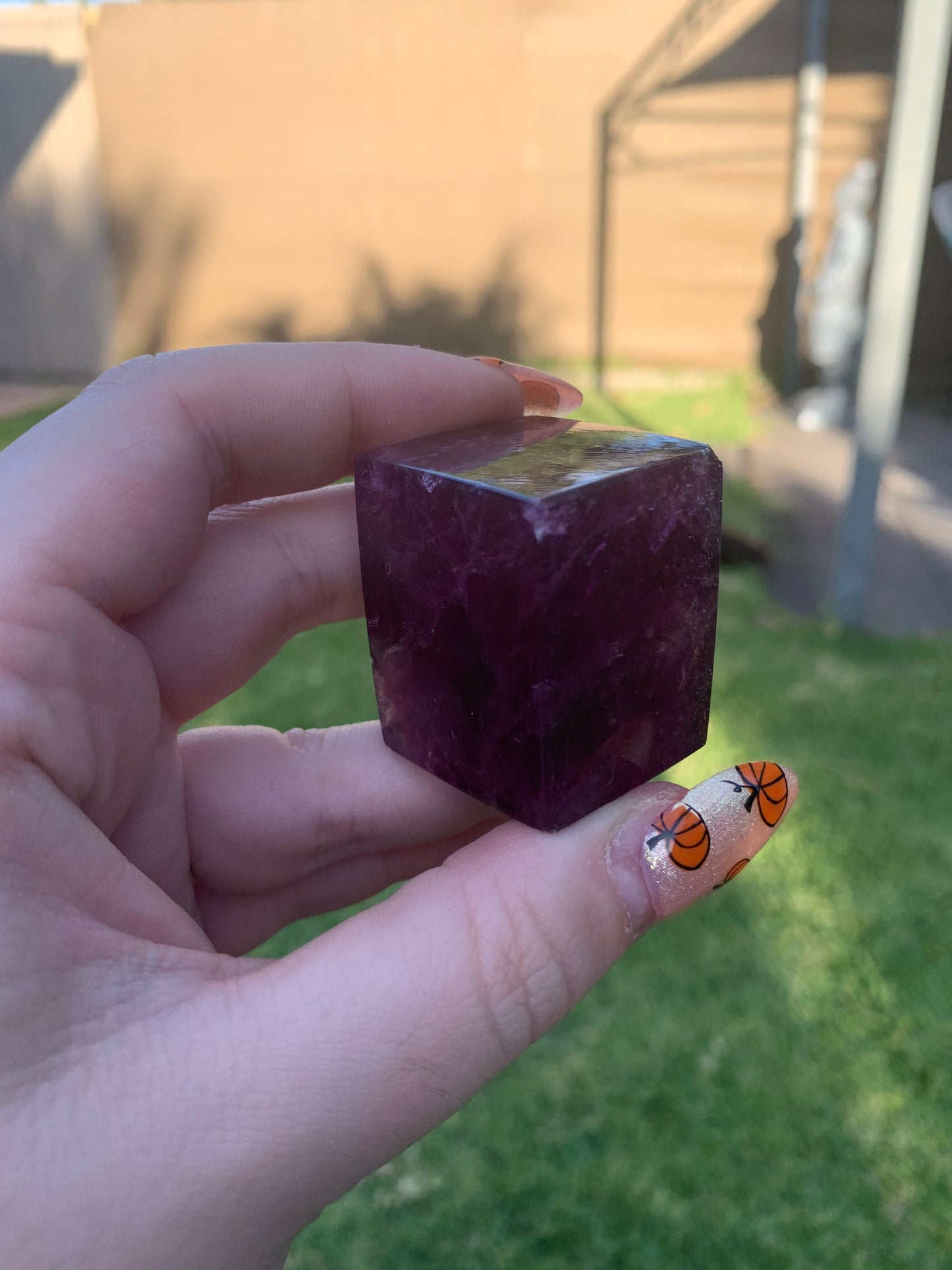 High Quality Rainbow Fluorite Blocks