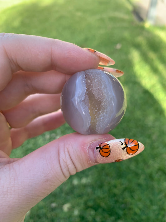 Druzy Agate Sphere