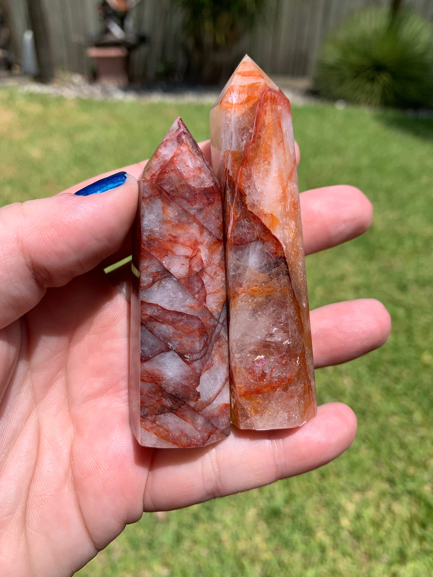 Fire Quartz Point