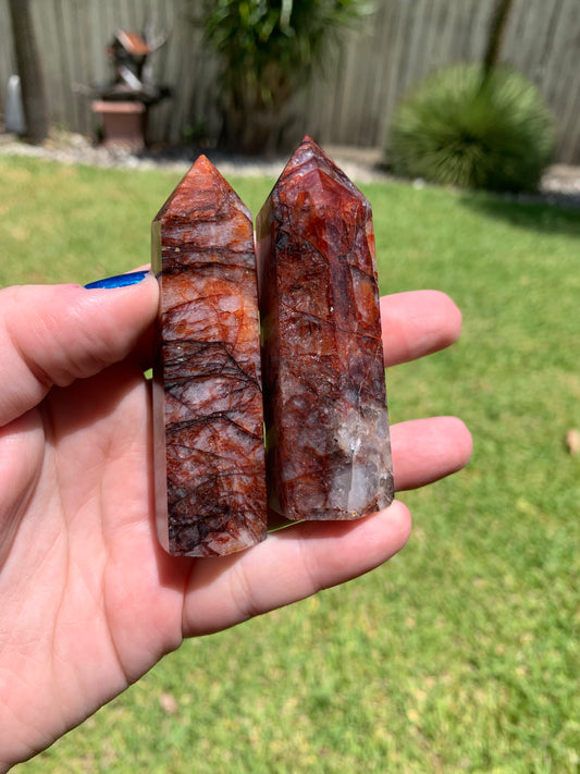 Fire Quartz Point