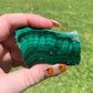 Malachite slab
