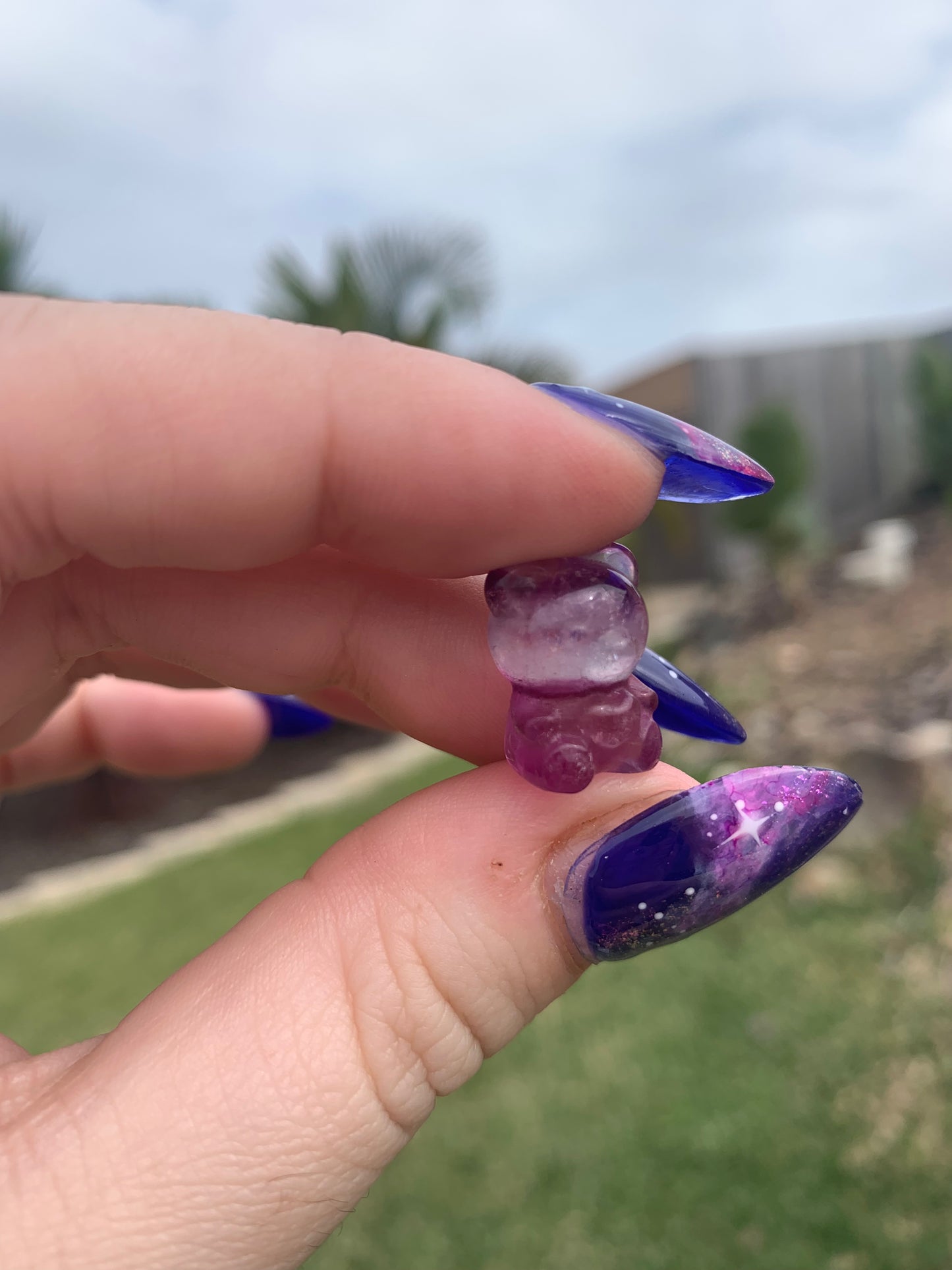 Mini Fluorite Bear