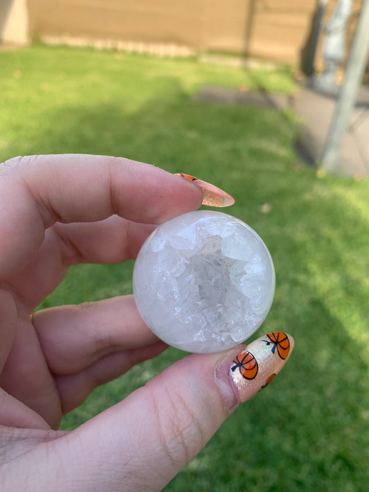 Druzy Agate Sphere