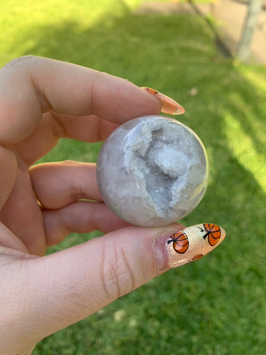 Druzy Agate Sphere