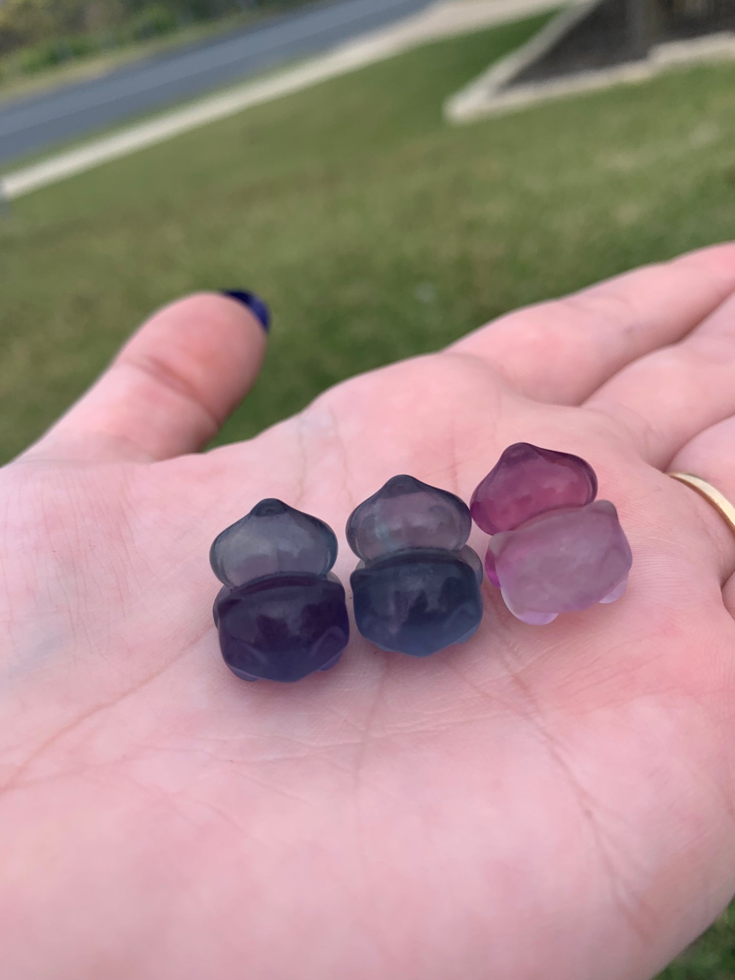 Mini Fluorite Bulbasaur